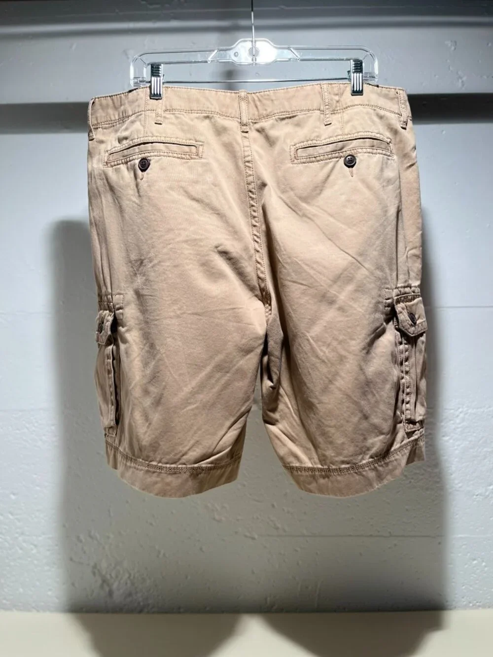 Arizona Jeans Men's Vintage Khaki Cargo Shorts